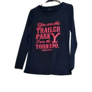 Yellowstone Beth Dutton Quote Shirt – Black Long Sleeve – Women’s Size L